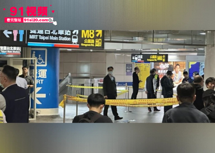 台北捷运车站发生恐怖袭击 一男子往人群丢烟雾弹随机砍人 最后被警察包围跳楼身亡现场视频曝光 - 图5