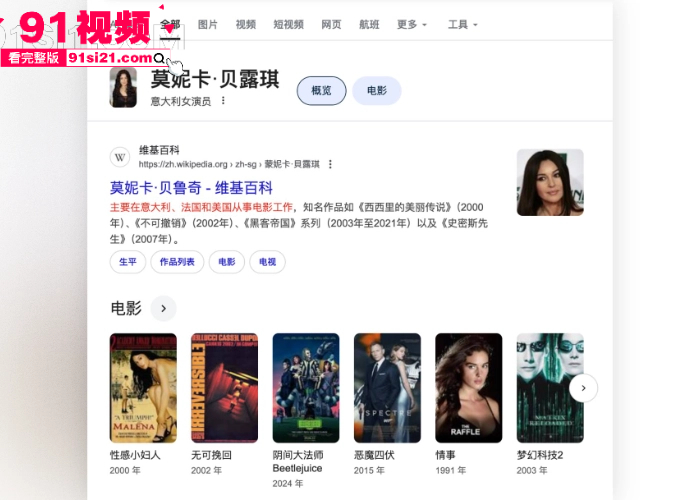 意大利女神 莫妮卡·贝露琪 成名作 后妈难当 早期娇嫩乳房特写 诠释最性感的后妈诱惑 - 图1