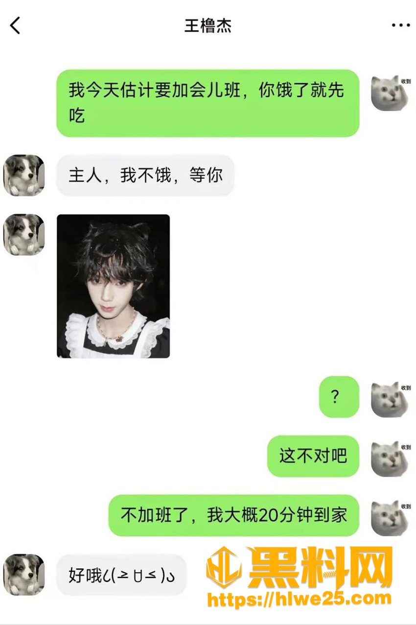 聊天记录曝光 5