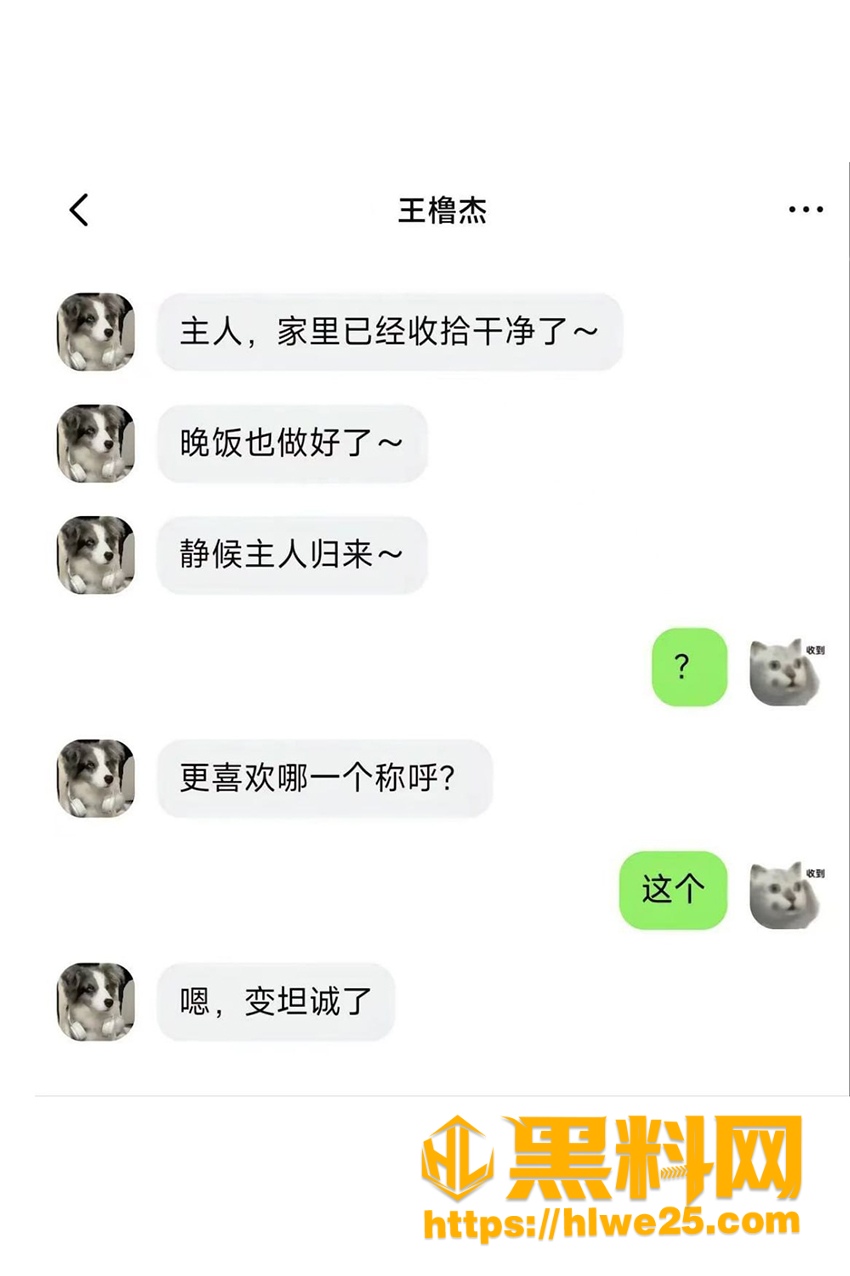 聊天记录曝光 6