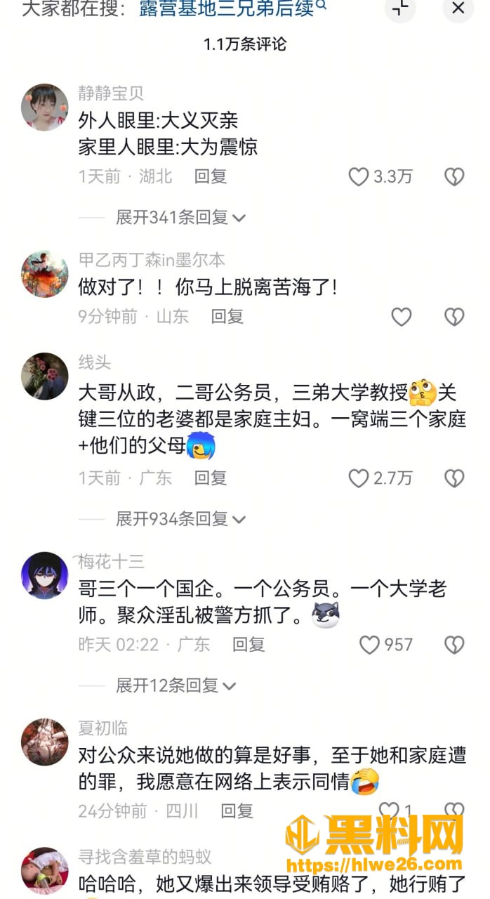 露营三兄弟