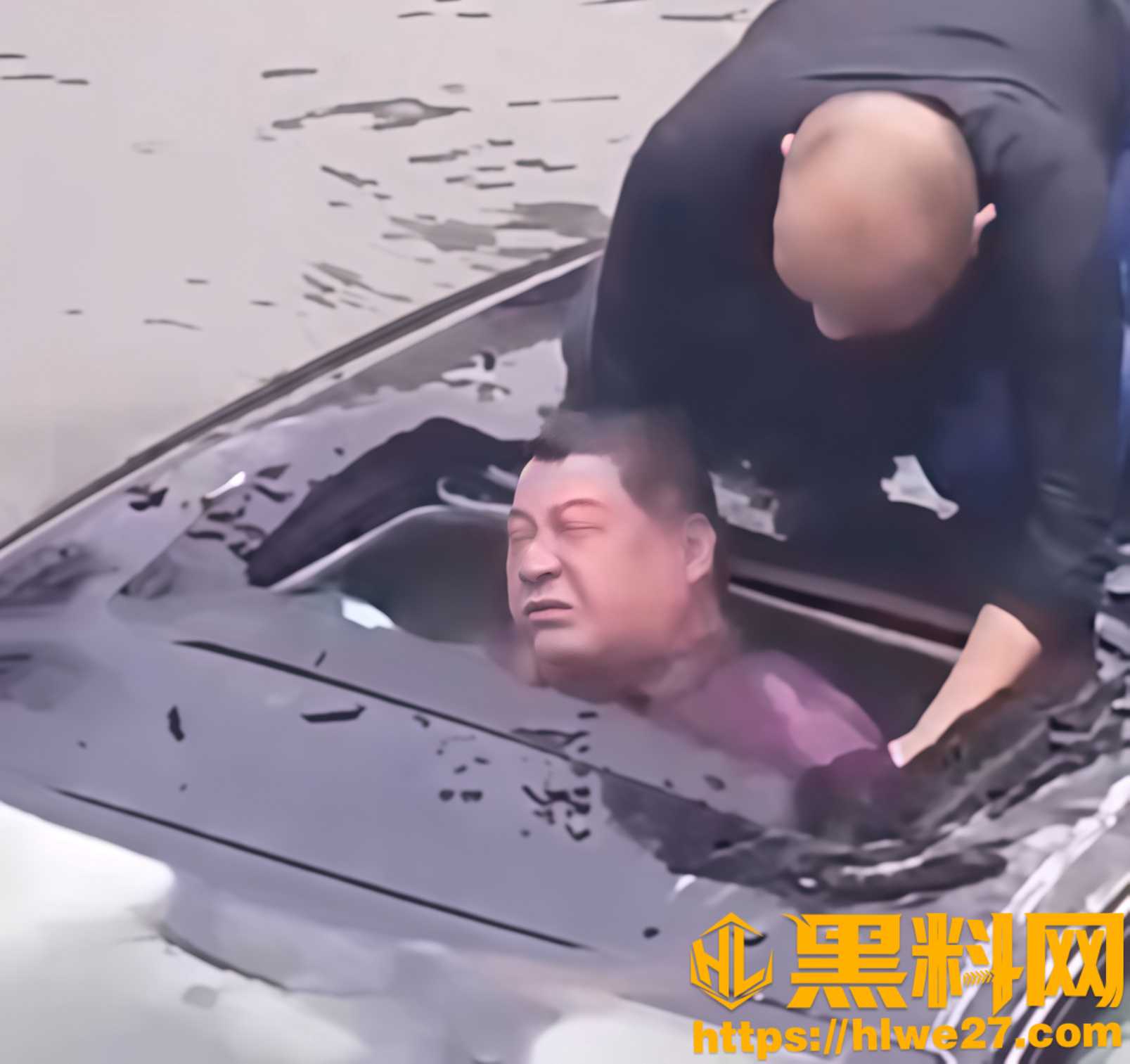 涟水河车辆落水事件2
