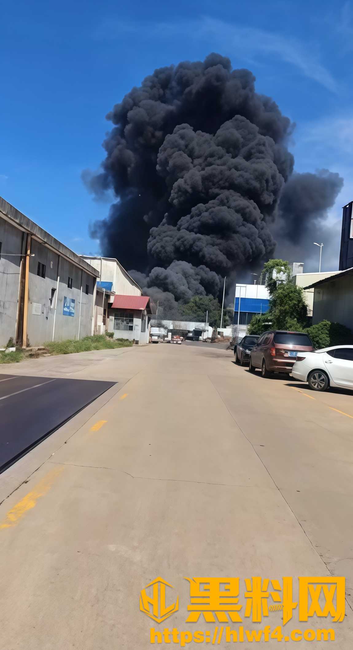 海口火灾现场视频2