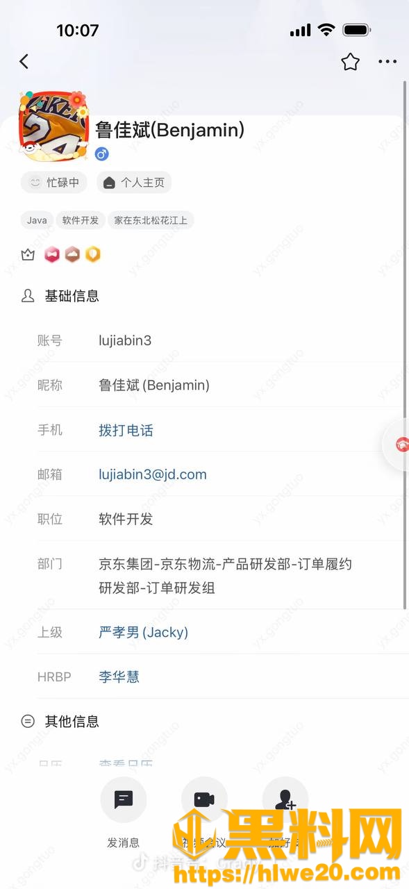 京东物流后端开发鲁佳斌1