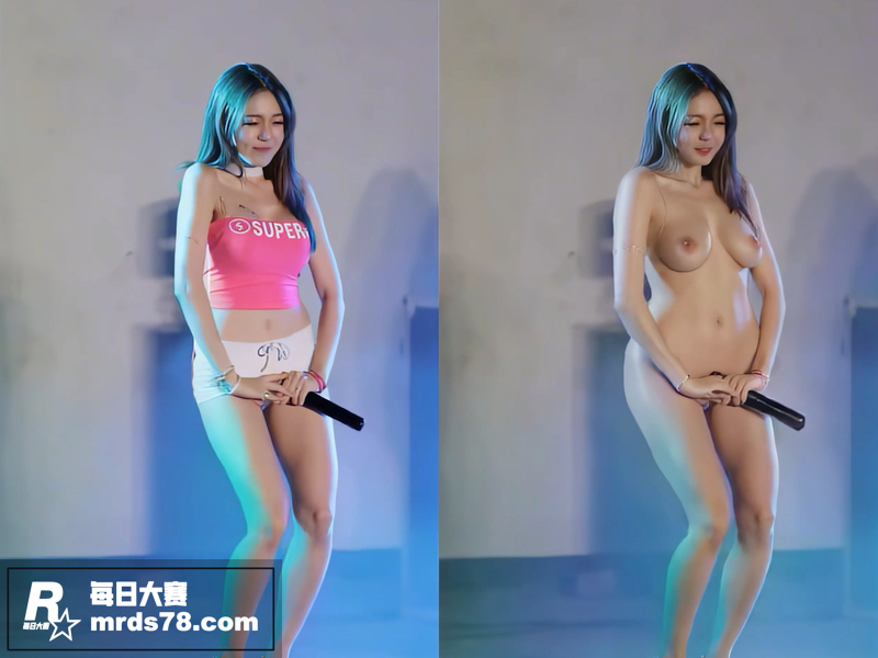 AI明星脱衣韩国女团相关图片2