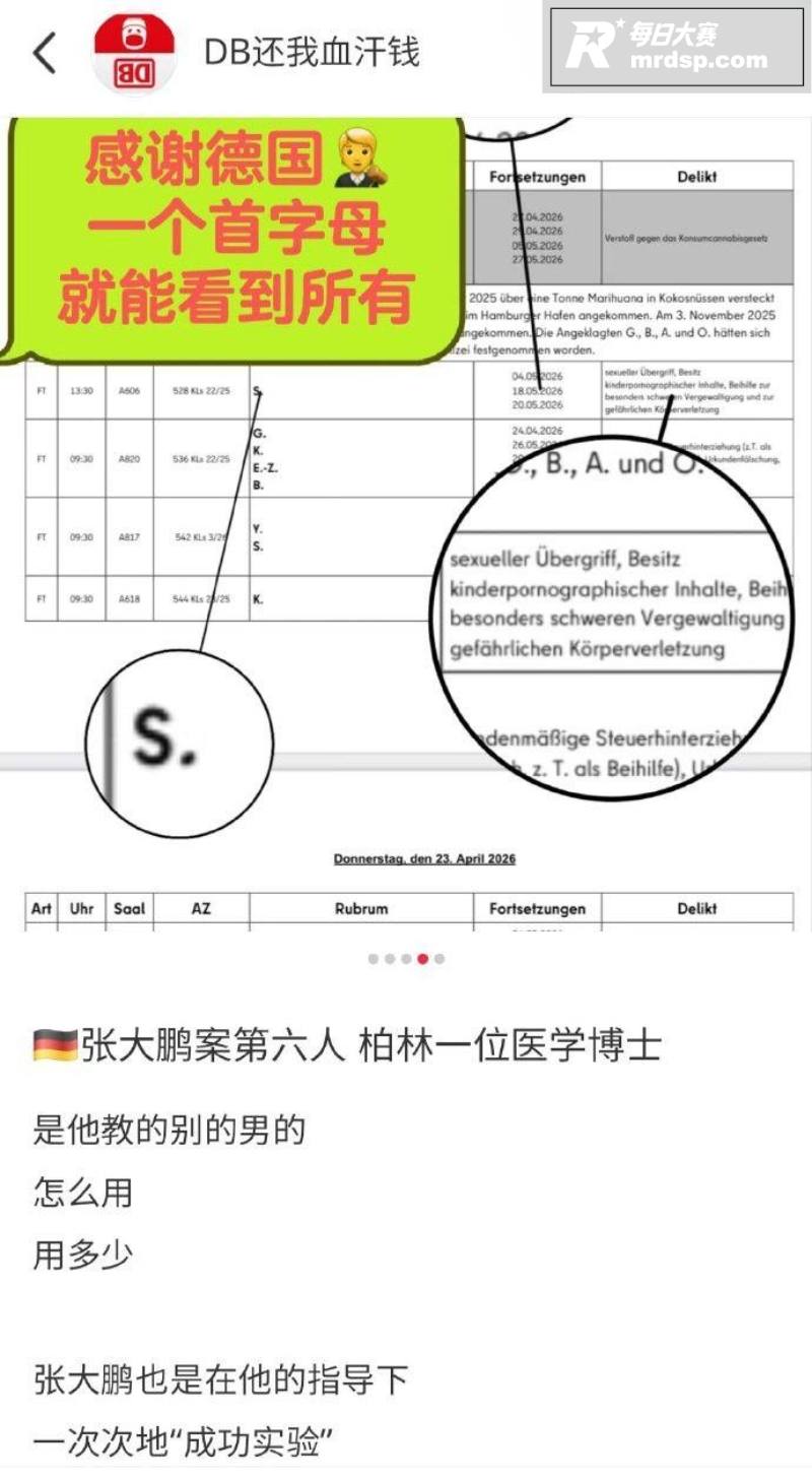 德国跨国迷奸案涉华人相关图片11