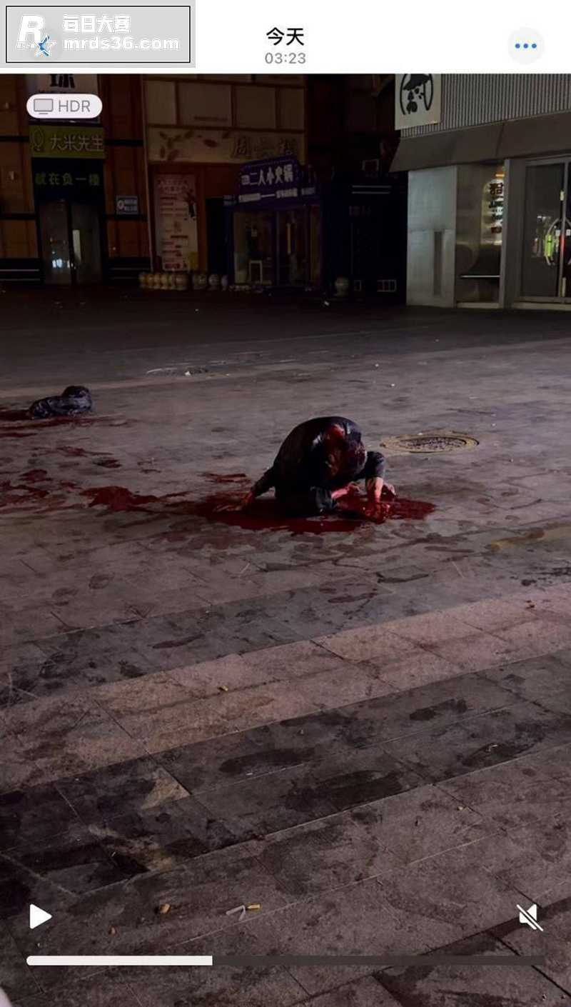 武汉血腥之夜！网传武相关图片6