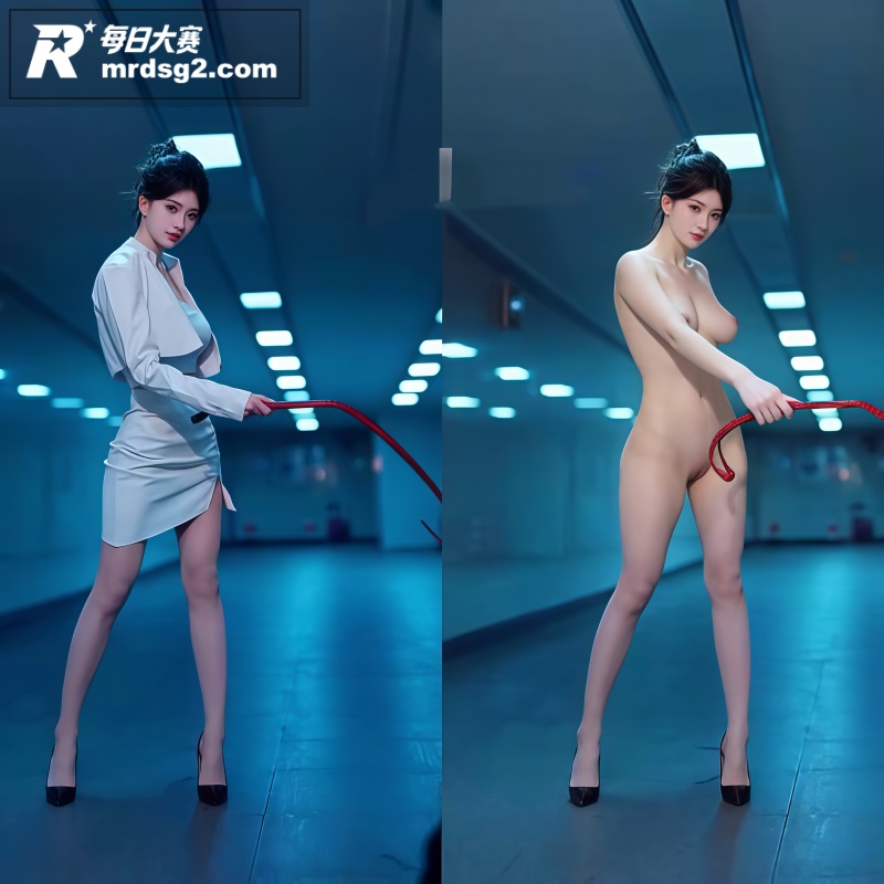 AI脱衣抖音高颜网红相关图片9