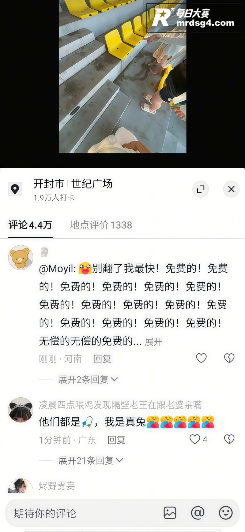 开封体育中心看台惊现相关图片3