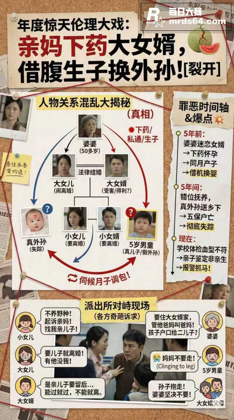 年度惊天伦理大瓜！亲相关图片1