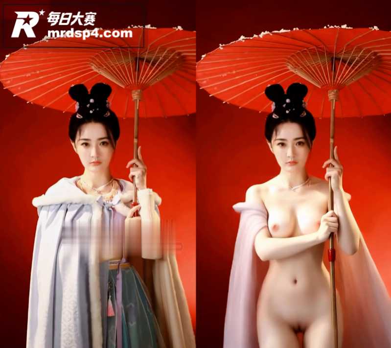 AI明星脱衣 徐璐 相关图片5