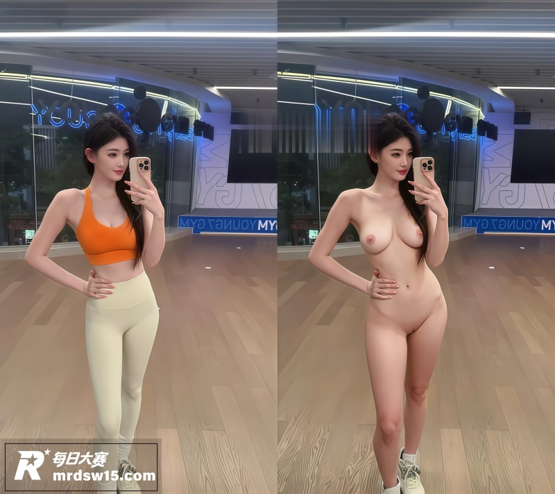 AI脱衣抖音高颜值网相关图片1