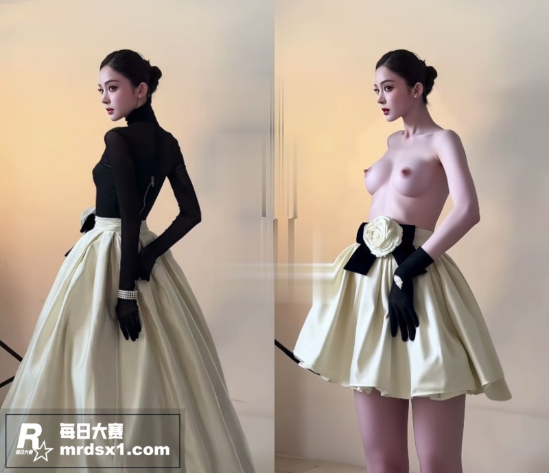 AI明星脱衣 古力娜相关图片7