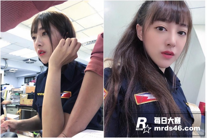 台湾高颜值网红女警 相关图片3