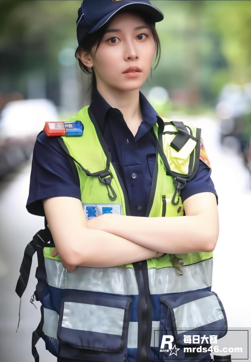 台湾高颜值网红女警 相关图片6