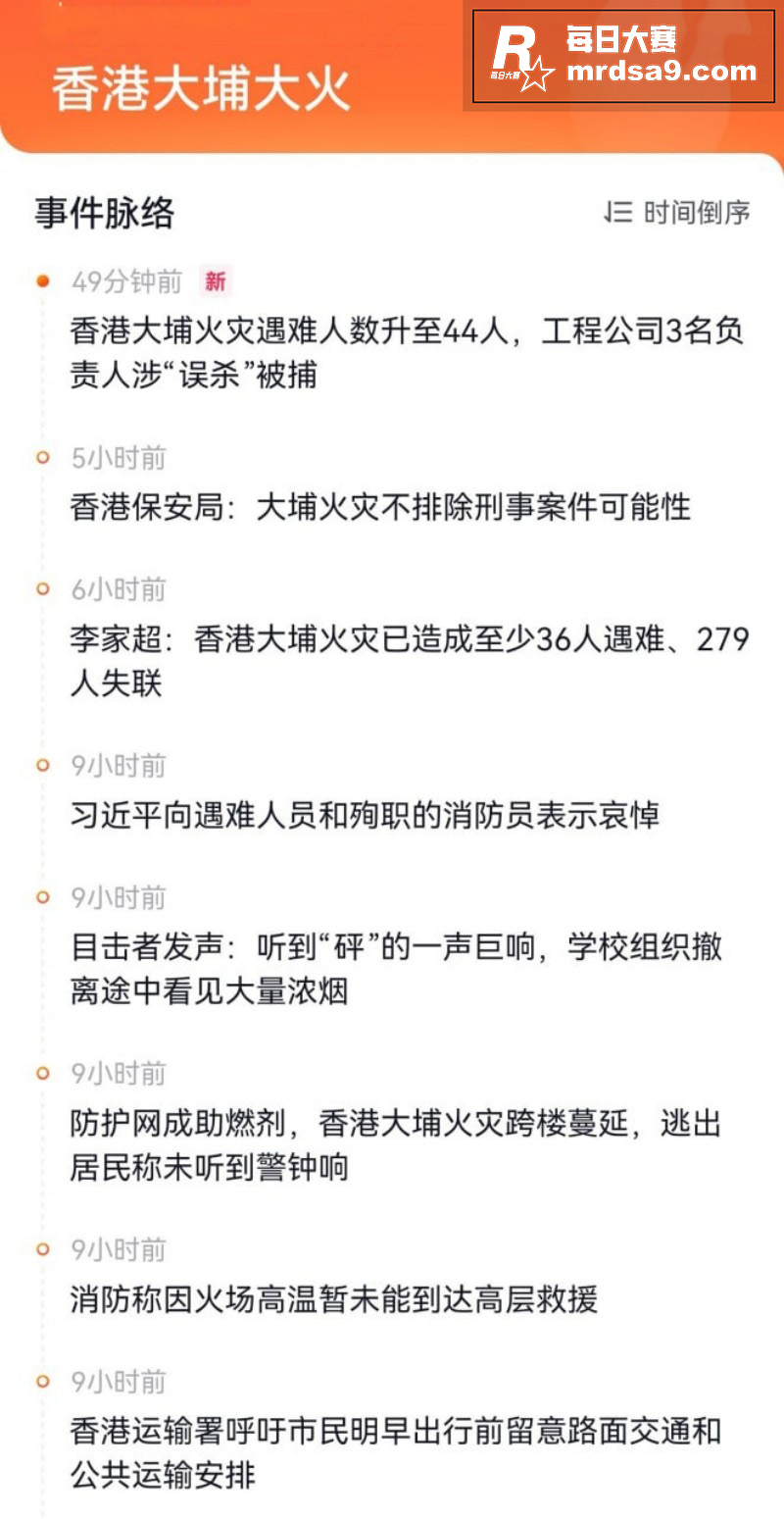 突发事件！香港大埔宏相关图片3