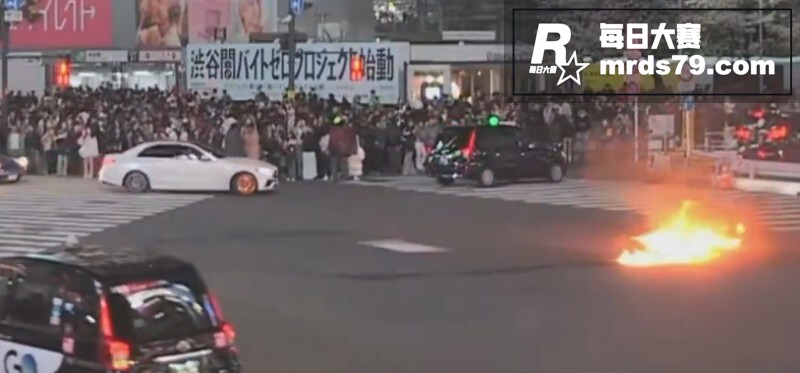 东京涩谷十字路口纵火相关图片9