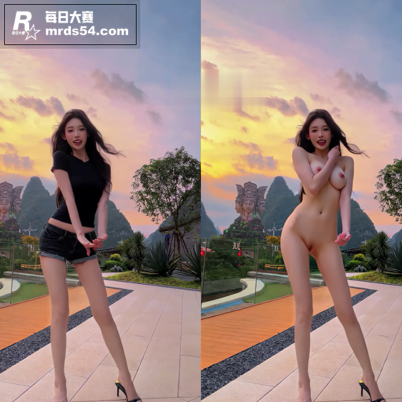 AI脱衣人气网红美女相关图片11