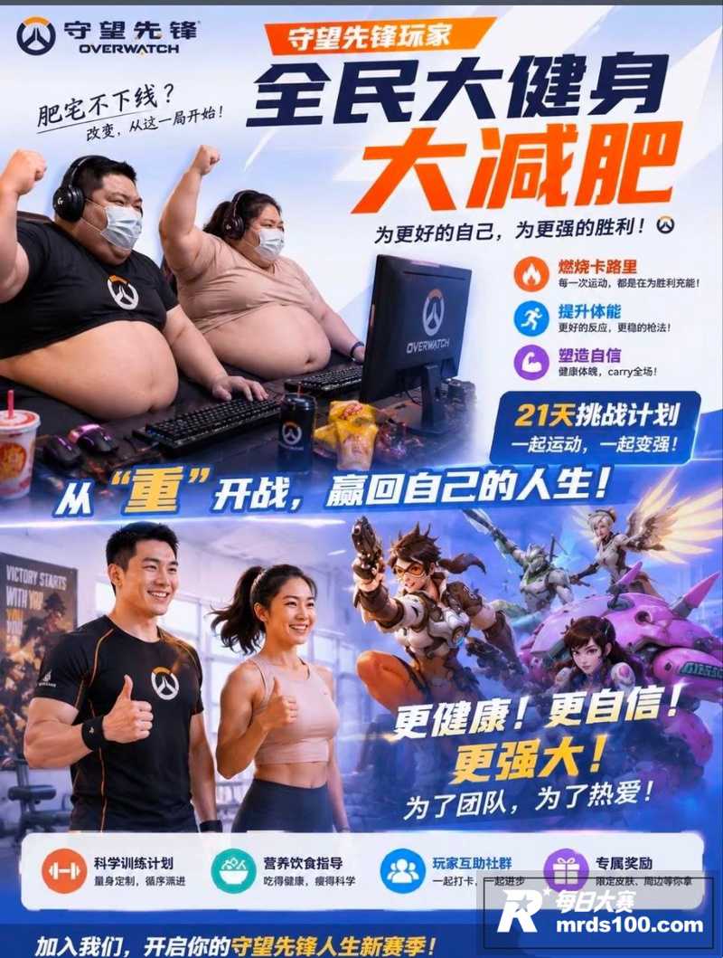 守望先锋进入大减肥时相关图片8