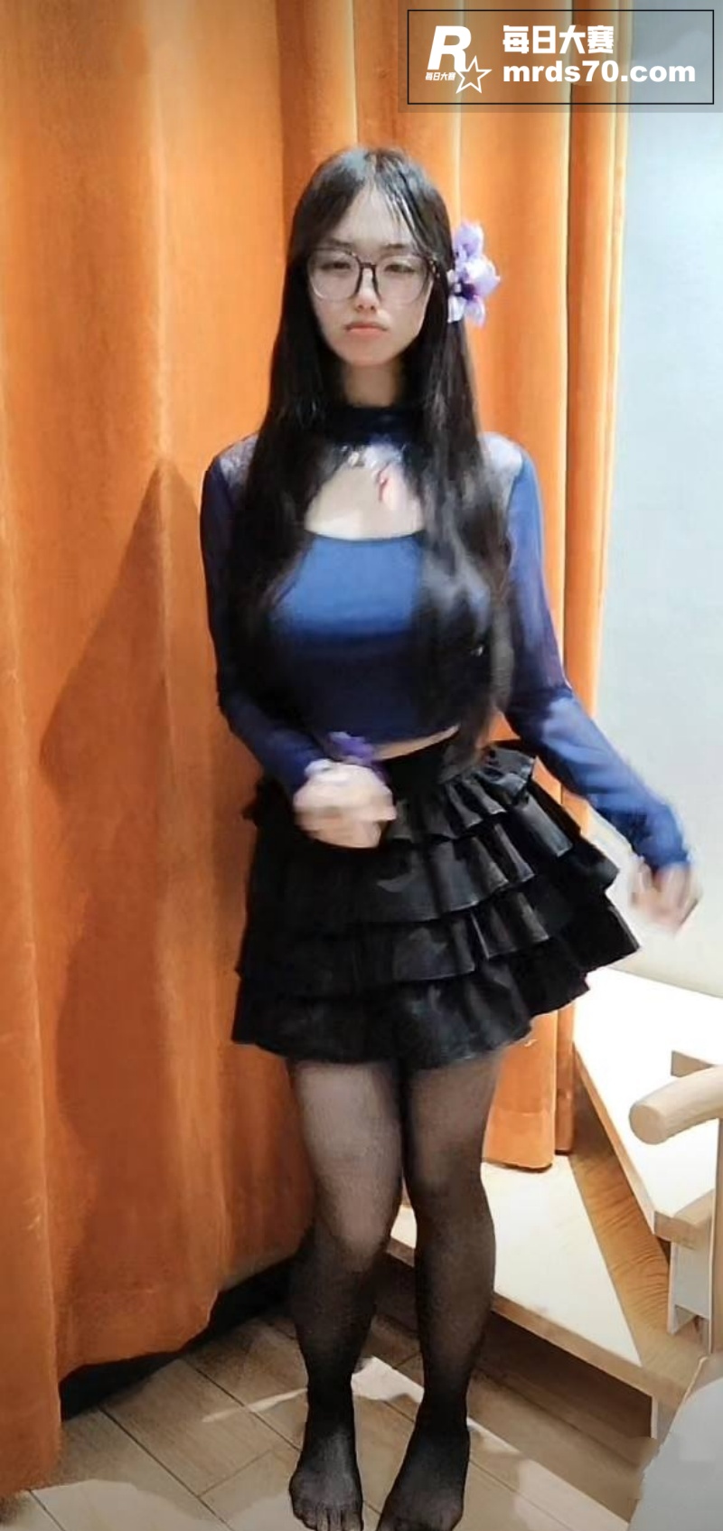 抖音清纯学生妹 小宅相关图片7