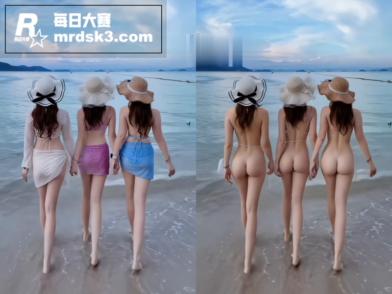 AI脱衣抖音百万网红相关图片2