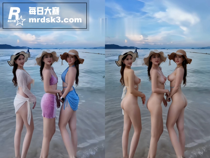 AI脱衣抖音百万网红相关图片3