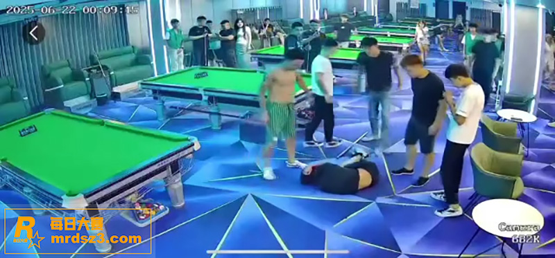 监控流出视频 台球厅相关图片3