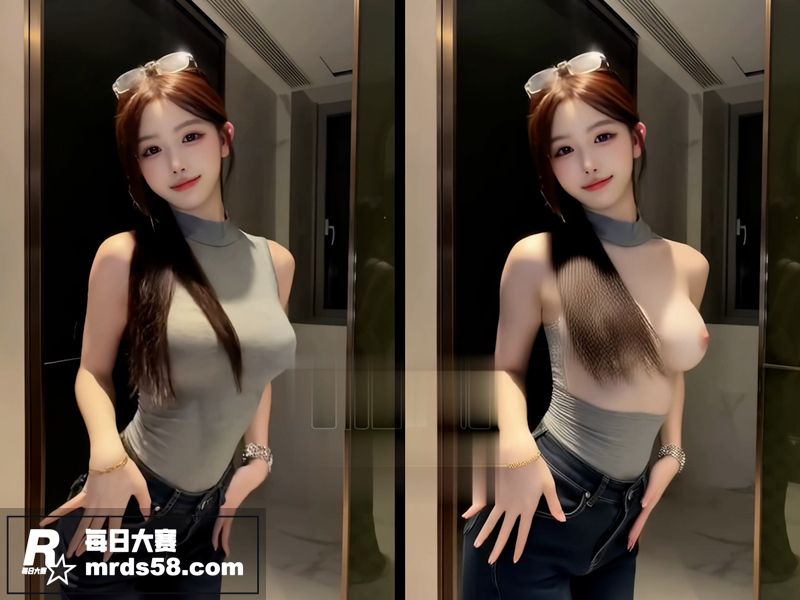 AI脱衣抖音高颜值网相关图片6