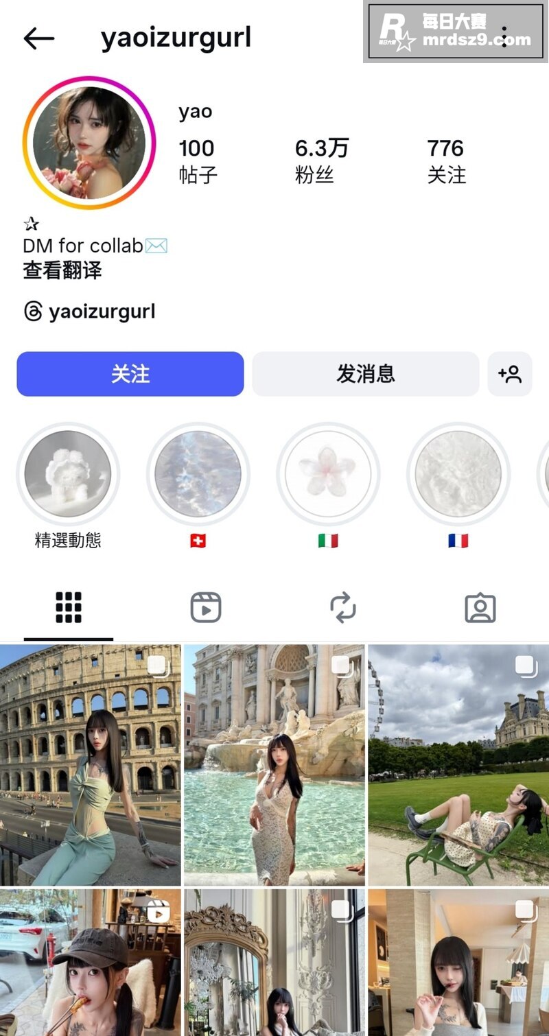IG高颜值网红 ya相关图片1