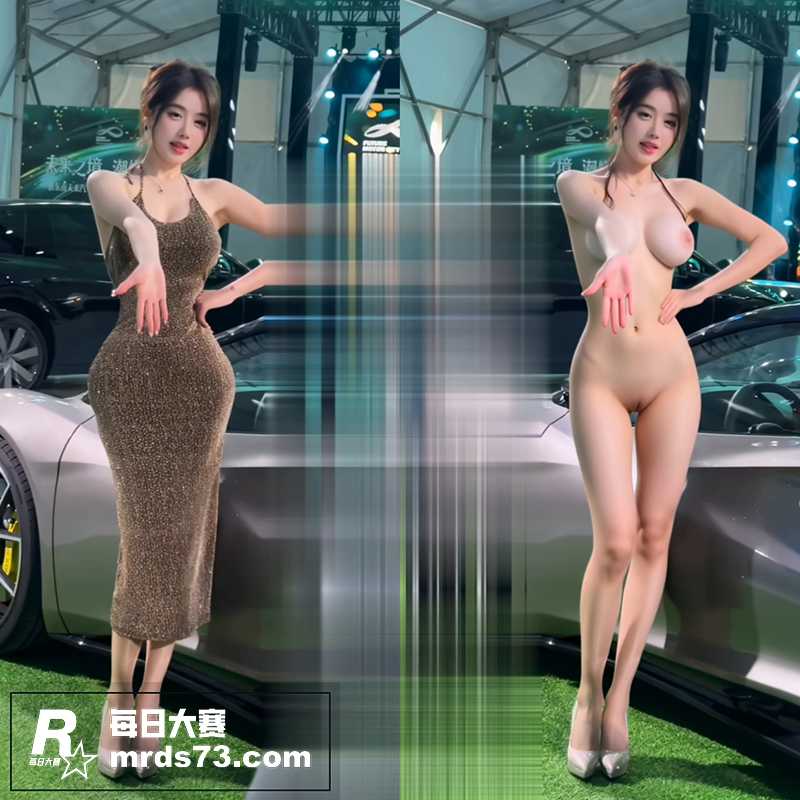 AI脱衣抖音百万网红相关图片9