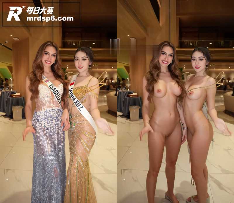 AI脱衣高颜值网红 相关图片2