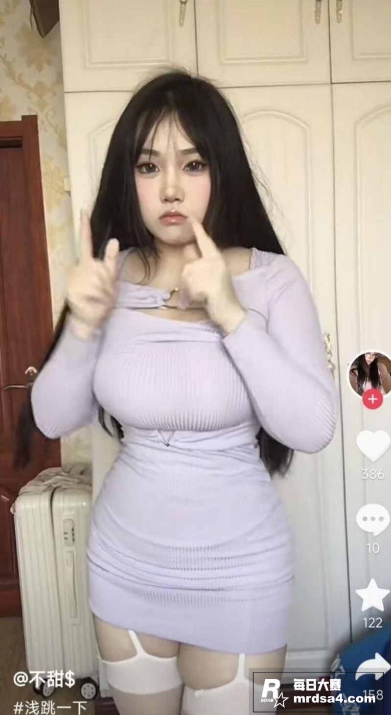抖音微胖女神 不甜 相关图片2
