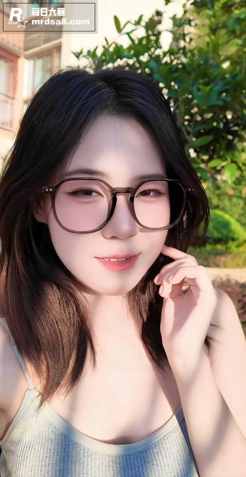 万人求！抖音极品眼镜相关图片5