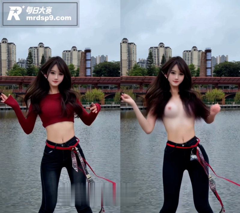AI脱衣抖音高颜值网相关图片2