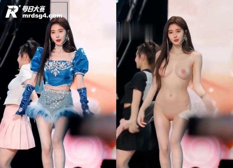 AI脱衣女明星 鞠婧相关图片3