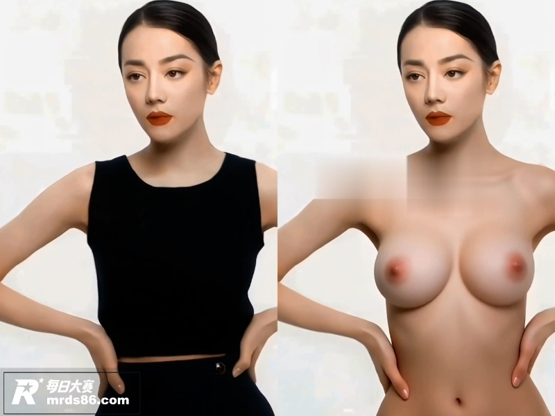 AI明星脱衣 迪丽热相关图片3