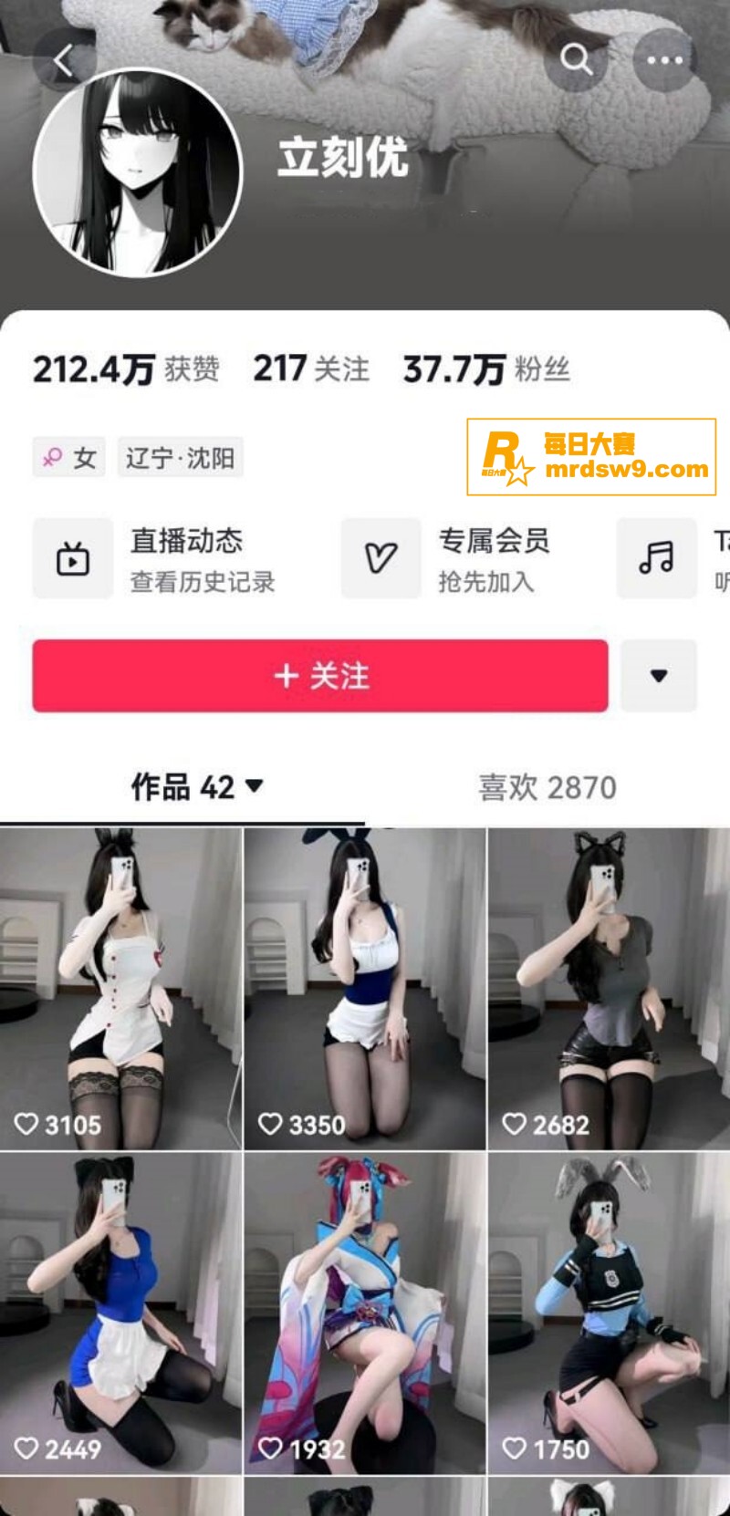 抖音37w粉丝擦边网相关图片1