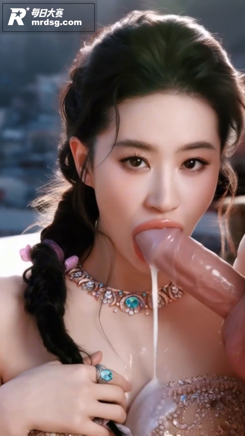 AI脱衣女明星 刘亦相关图片1