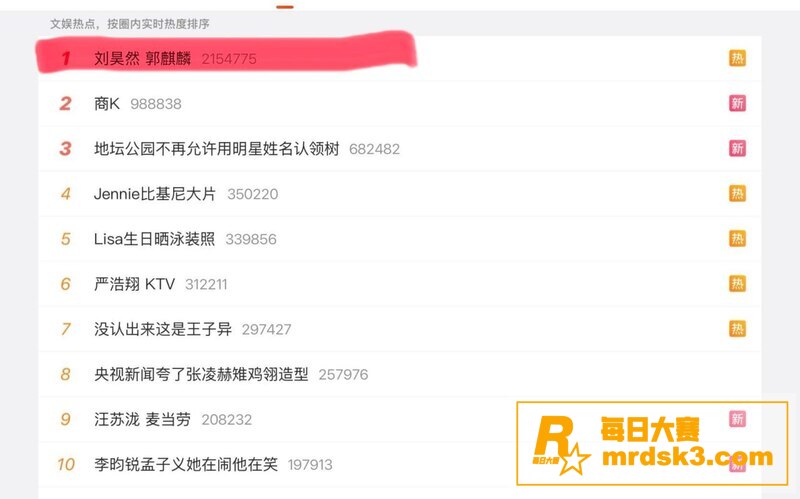 娱乐圈大瓜 刘昊然郭相关图片2