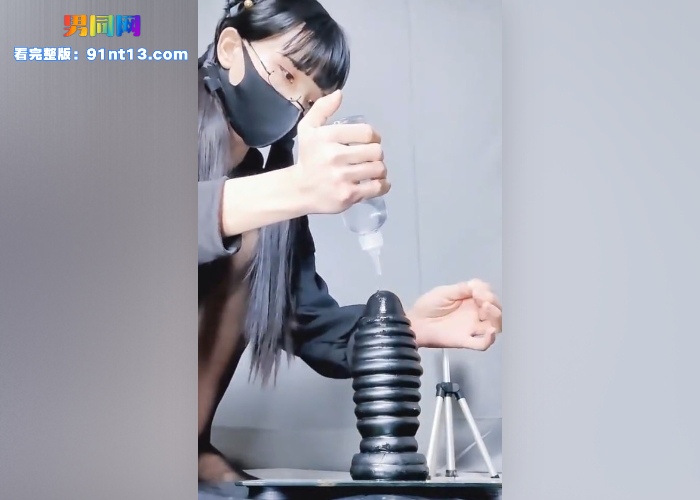 可爱黑丝伪娘TS 金婉萱 湿热嫩菊挑战巨大号假牛子插入 菊穴外翻无法闭拢 反差萝莉看呆狼友 - 图3
