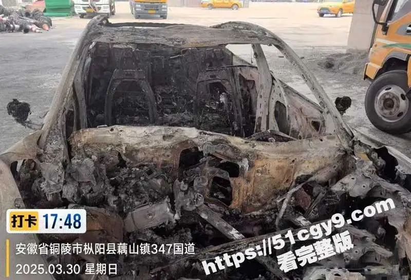 小米SU7竟成死亡飞车!安徽高速上失控撞击爆燃 车上三位女大学生当场烧死 现场视频曝光! 图2