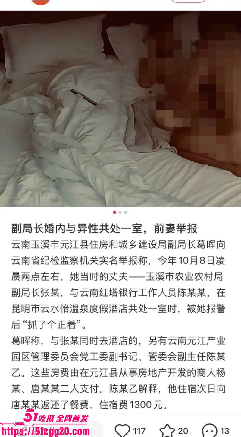 云南玉溪农业局副局长 张颖 婚内偷腥被妻子实名举报!与红塔银行陈捷妤酒店激战捉奸在床 引爆官场地震! 图27