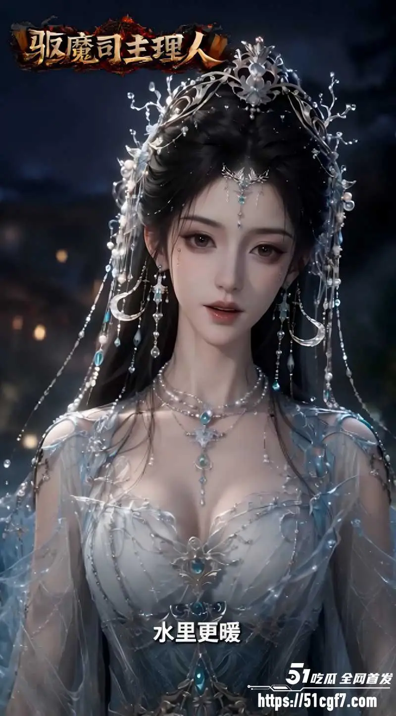 AI爽剧《天庭驱魔司主理人》水鬼湘君汉服浸欲 山魈赤目兽耳媚娘 5~6集火热更新中 图2