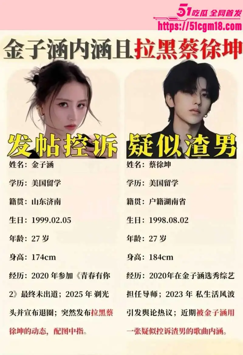 蔡徐坤女徒弟 金子涵 再曝猛料 长期被其控制充当泄欲工具 外网疯传虐操视频！ 图18