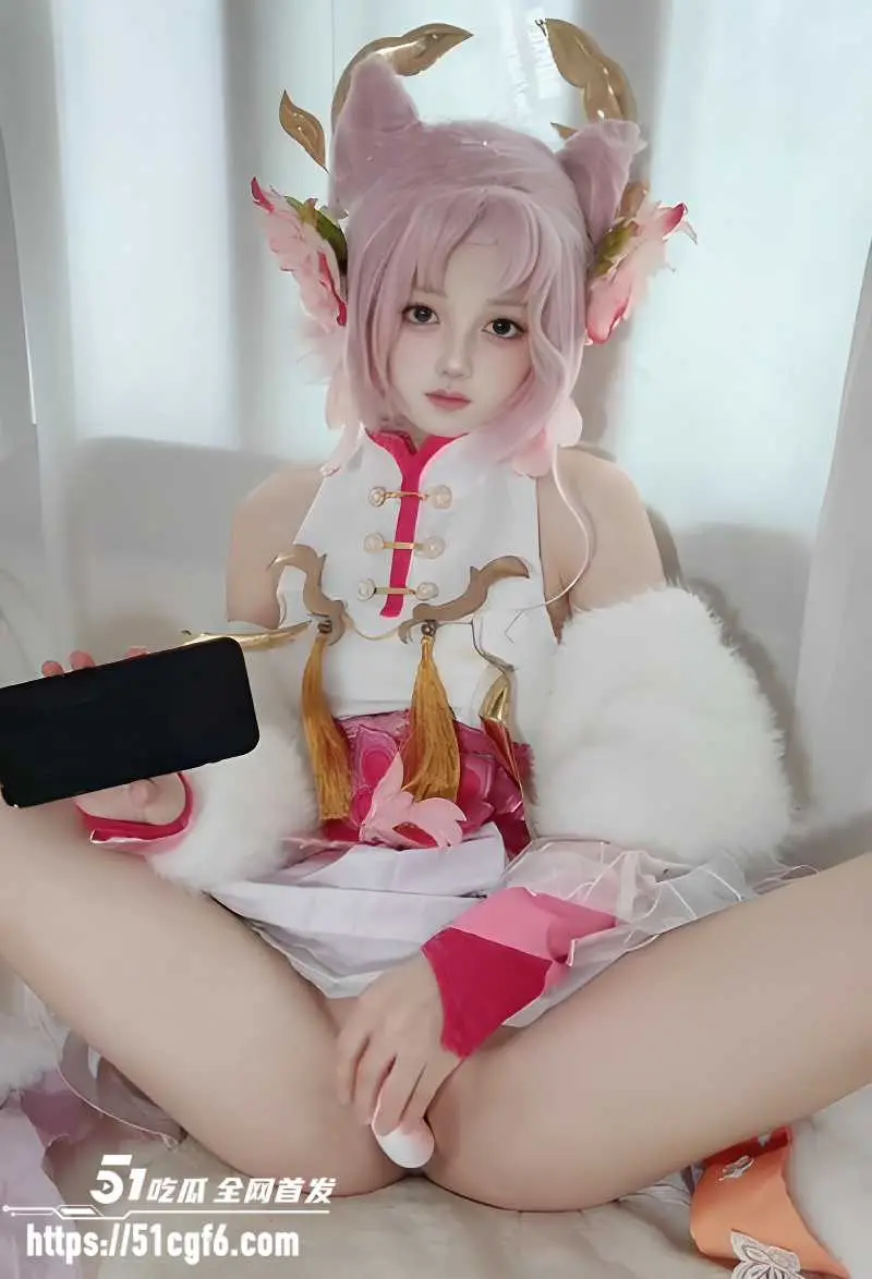 白虎网黄 少萝砂糖 Cos嫦娥拒霜思 玩具自慰肆意抽插 仙女浪态直击心扉 图8