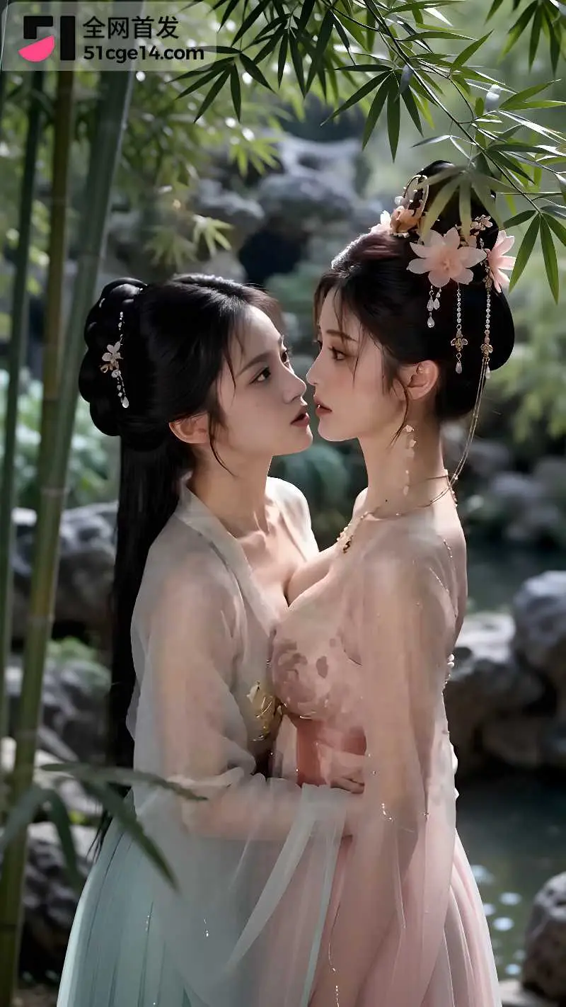 AI成人短剧 一寸金莲情 完整版 百合主仆深夜偷情 三寸玉足摄人心魂！ 图4