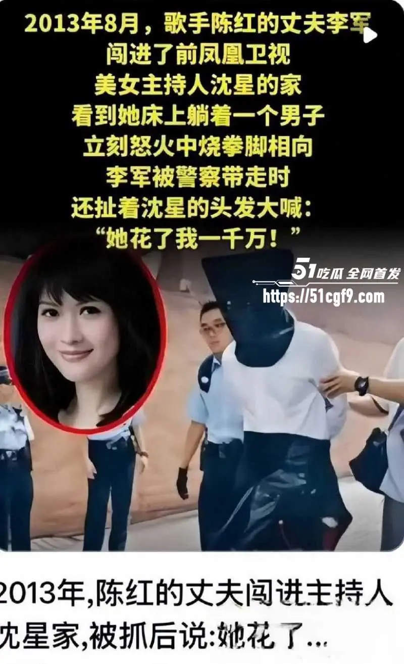 内娱女歌星 陈红 与前夫李军撕逼十二年 两人被曝出轨 不雅私拍流出 图7