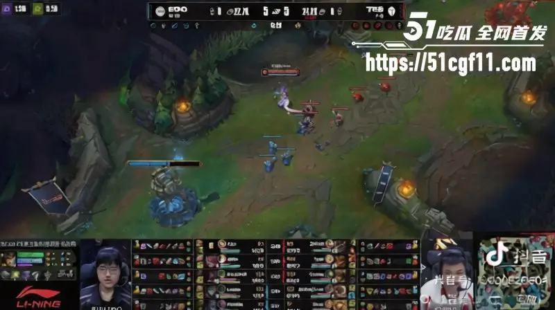 LPL第三赛段TES零封EDG 小天盲僧对位jiejie再拿MVP EDG不出金身上演葫芦娃救爷爷名场面 图8