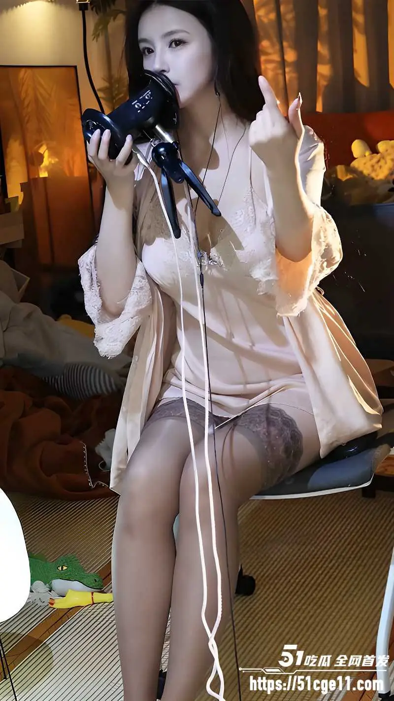 声控主播 大艺术嘉 人妻ASMR诱惑 穿着吊带裙吹舔麦克风 表情甜得发腻 声音软到骨头里! 图4