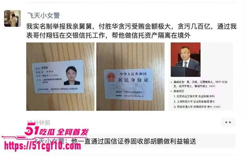 湖南长沙副市长 付胜华 惊天黑料 利用侄女官场陪同各大领导 贪污数百亿引发全网热嘲 图6